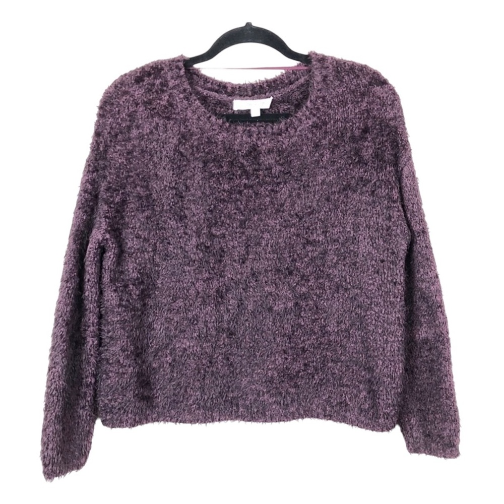 Elizabeth and James Purple Crew Neck Sweater